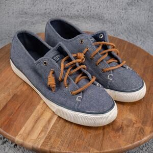 Sperry Top-Sider Women’s Chambray Deck Shoes STS99357 Size 8.5
